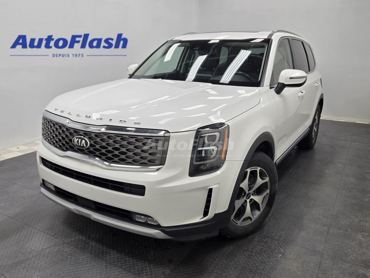 Used 2020 Kia Telluride EX, CUIR, CARPLAY, 8 PASS, VOLANT CHAUFFANT for sale in Saint-Hubert, QC