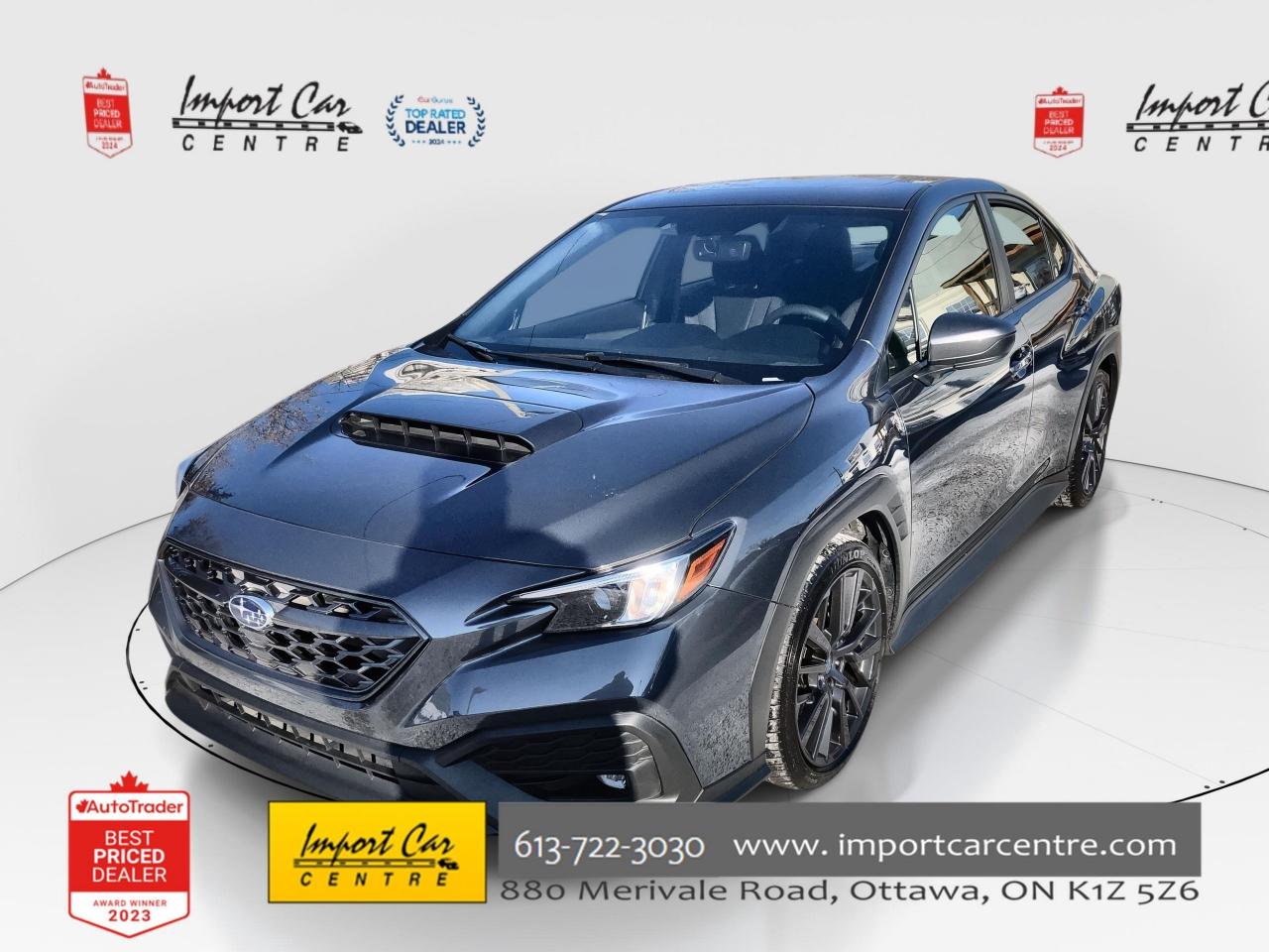 Used 2023 Subaru WRX Sport SPORT & LIKE NEW, ONLY 8KKMS!!  EYESIGHT TEC for sale in Ottawa, ON