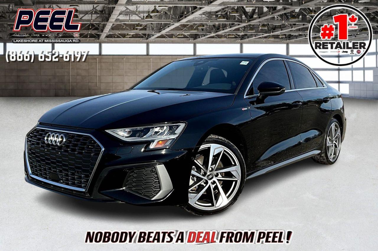 Used 2022 Audi A3 Progressiv S Line | PanoRoof | HeatedLeather | AWD for sale in Mississauga, ON