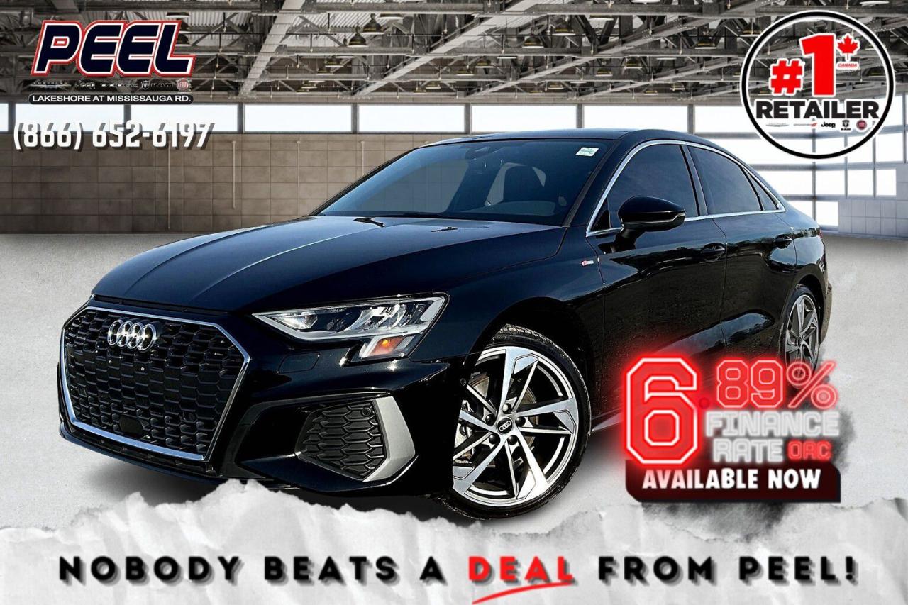 Used 2022 Audi A3 Progressiv S Line | PanoRoof | HeatedLeather | AWD for sale in Mississauga, ON