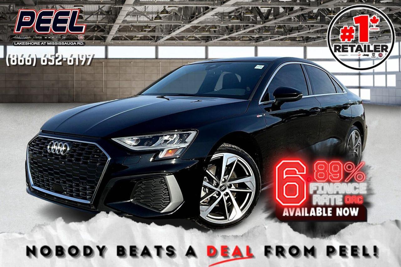 Used 2022 Audi A3 Progressiv S Line | PanoRoof | HeatedLeather | AWD for sale in Mississauga, ON