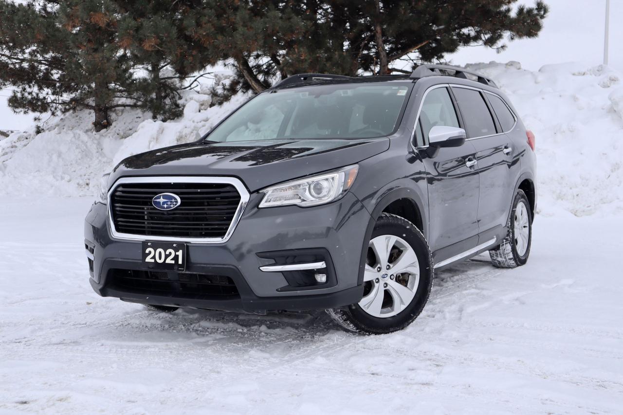 Used 2021 Subaru ASCENT Premier 7-Passenger w-Brown Leather | SUNROOF | for sale in Waterloo, ON