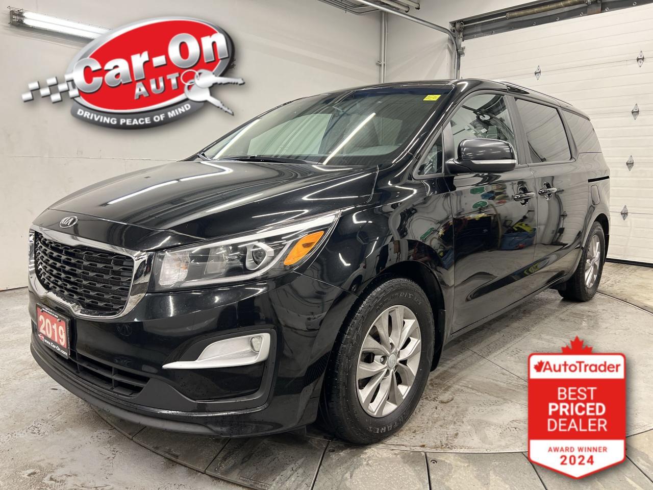 8-passenger LX+ w/ power sliding doors, heated seats & steering, Apple CarPlay/Android Auto, backup camera w/ rear park sensors, 17-inch alloys, wireless charger, power seats, power liftgate, front & rear air conditioning, removable 2nd row jump seat, automatic headlights, auto-dimming rearview mirror, garage door opener, keyless entry w/ push start, leather-wrapped steering wheel, Bluetooth and cruise control!