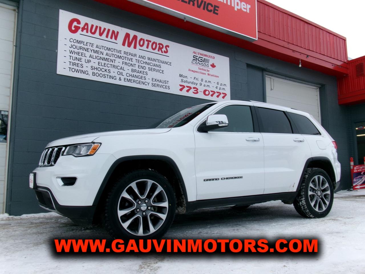 Used 2018 Jeep Grand Cherokee LIMITED 4X4 for sale in Swift Current, SK