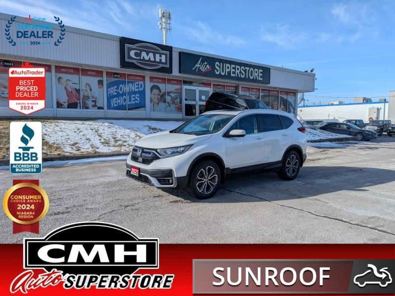 Used 2021 Honda CR-V EX-L  **ADAP CC - PWR GATE** for sale in St. Catharines, ON