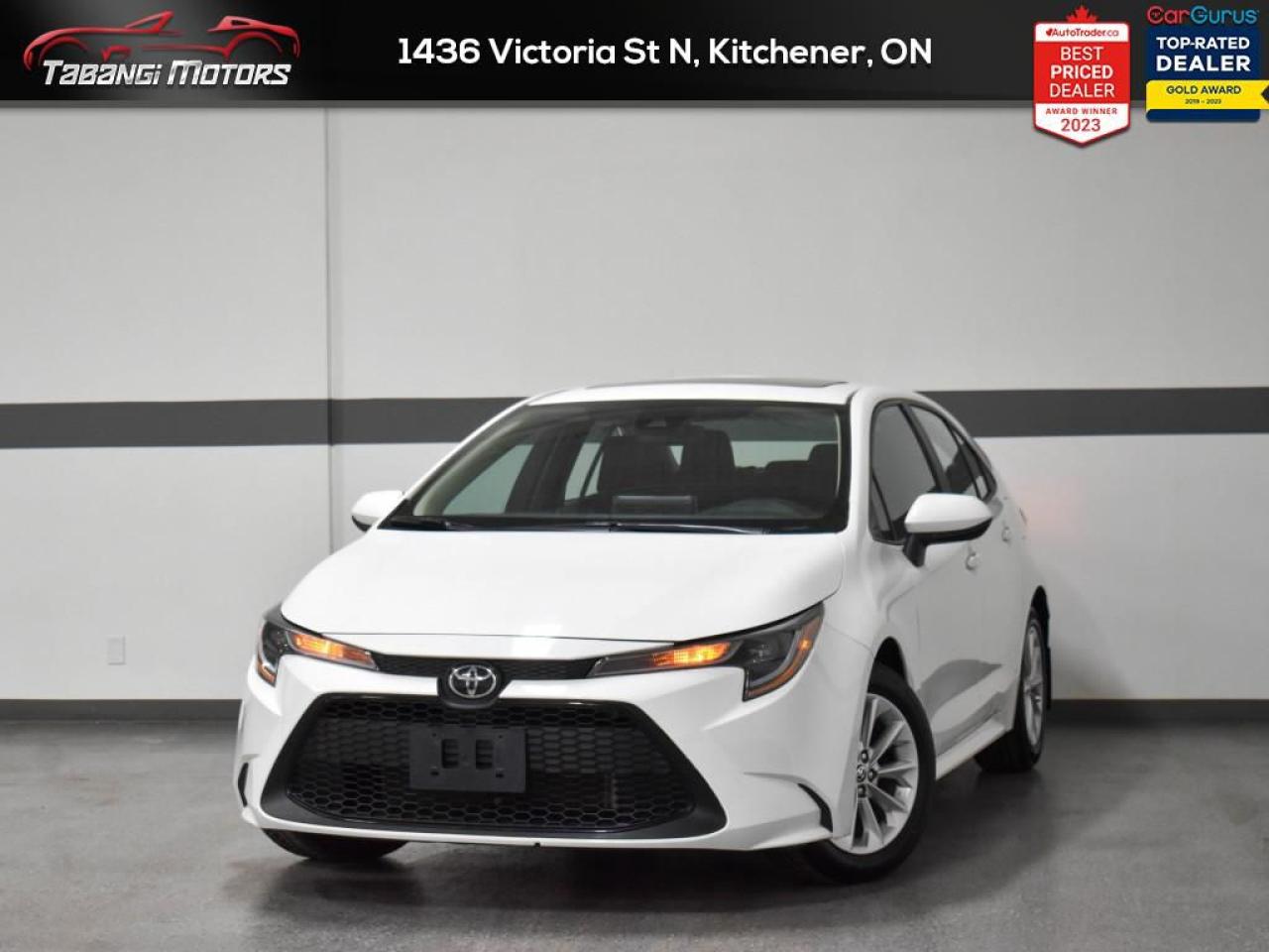 Used 2021 Toyota Corolla LE   No Accident Sunroof Heated Seats Blind Spot Keyless Entry for sale in Mississauga, ON