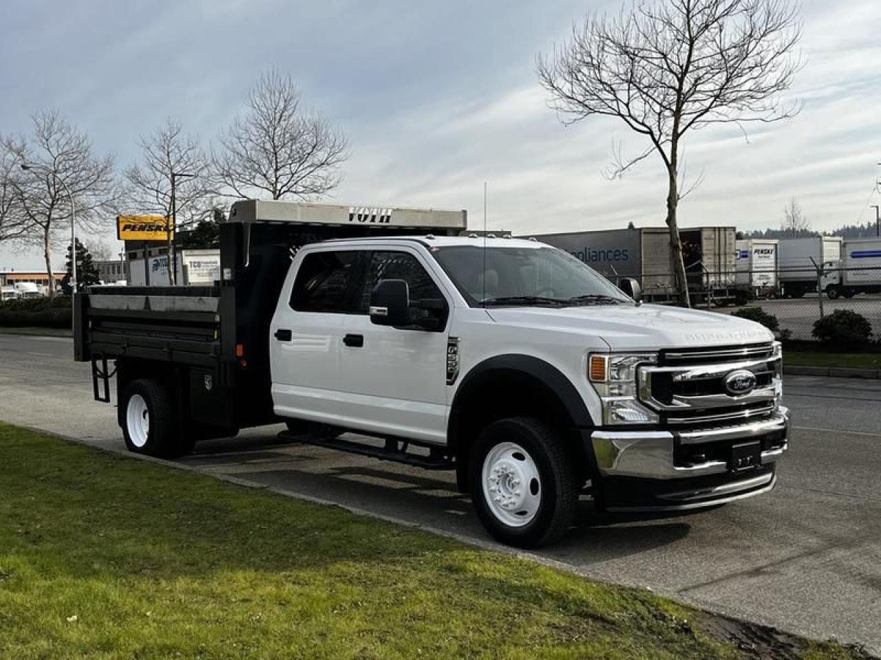 Used 2021 Ford F-550 11 Foot Dump Truck   4WD for sale in Burnaby, BC