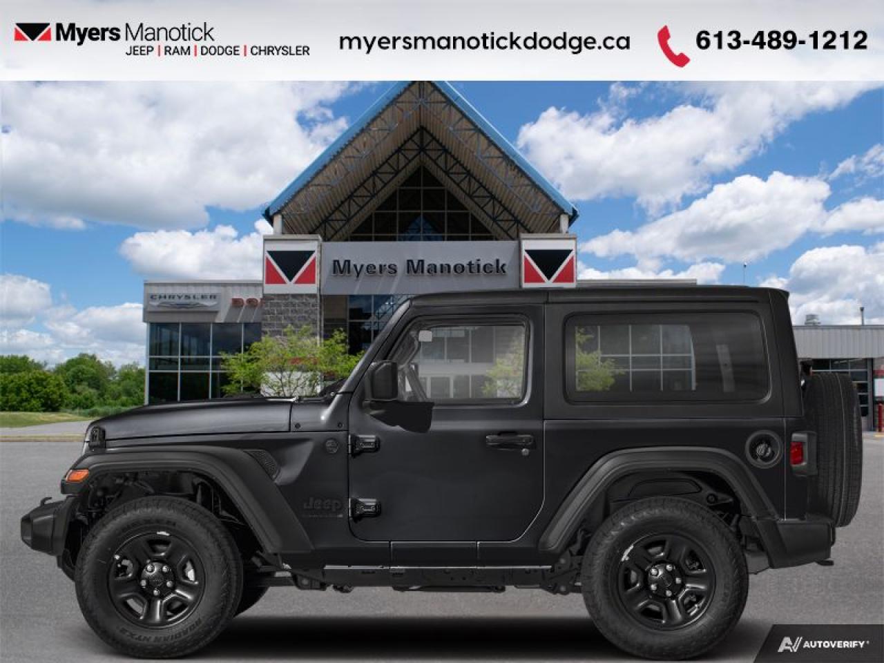 New 2025 Jeep Wrangler Sport  - Freedom Top for sale in Ottawa, ON