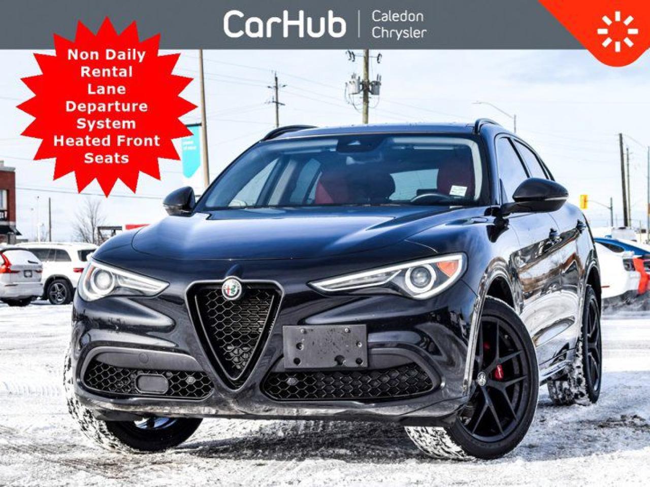 Used 2021 Alfa Romeo Stelvio Ti AWD Pano Sunroof Blind Spot R-Start Navigation for sale in Bolton, ON