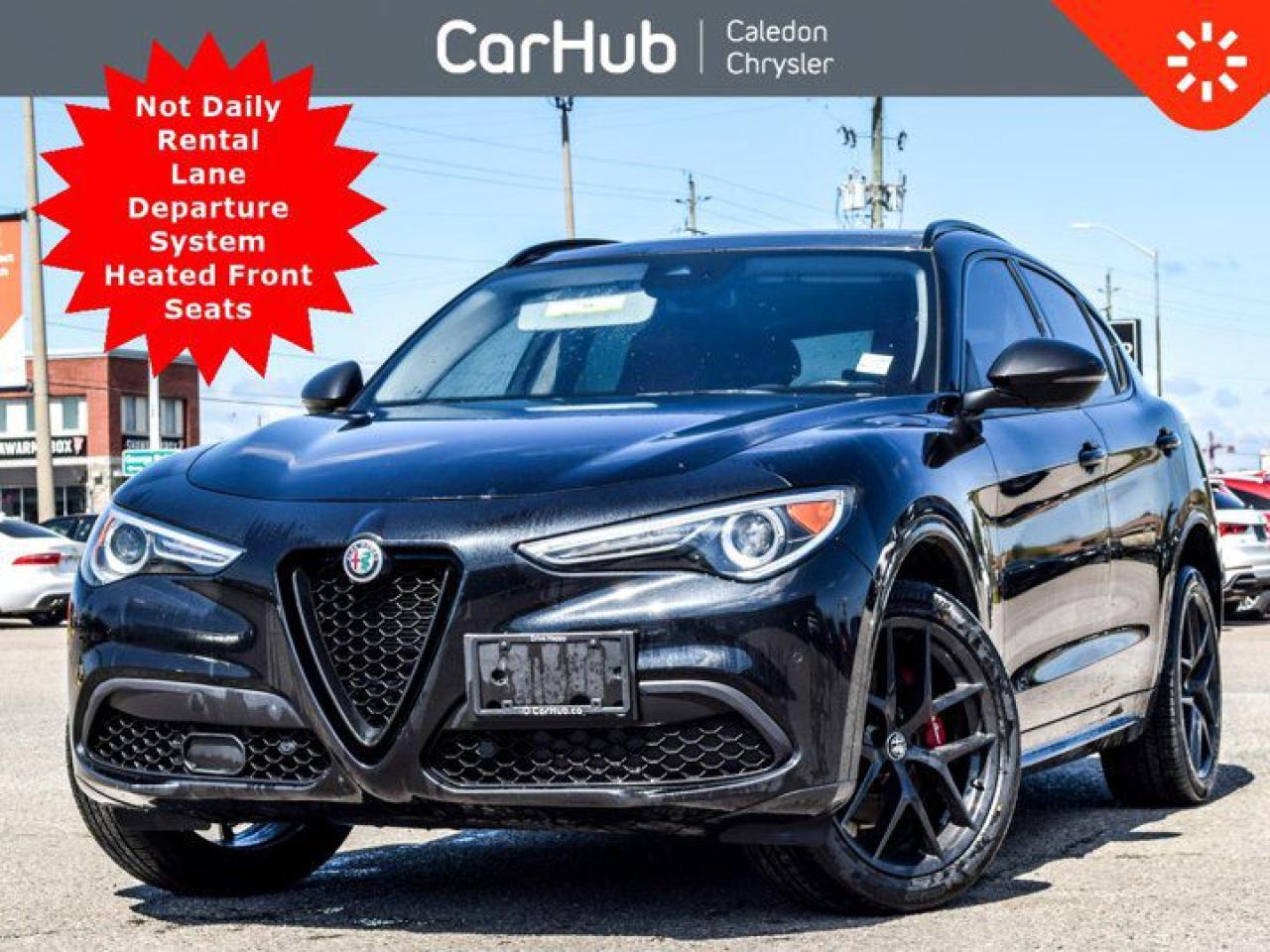 Used 2021 Alfa Romeo Stelvio Ti AWD Pano Sunroof Blind Spot R-Start Navigation for sale in Bolton, ON