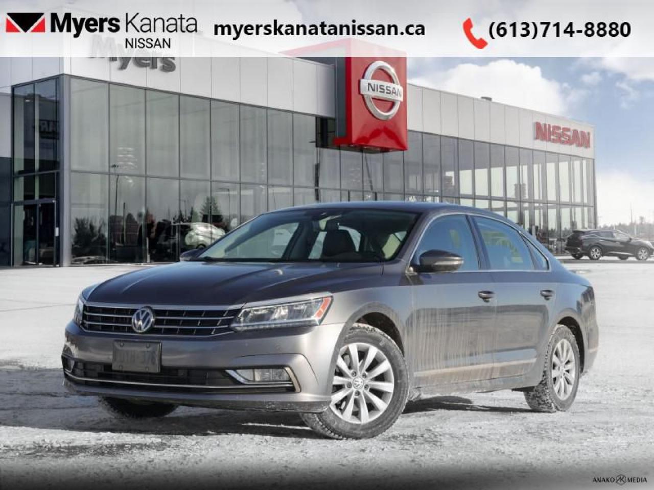 Used 2017 Volkswagen Passat Comfortline  - Sunroof for sale in Kanata, ON