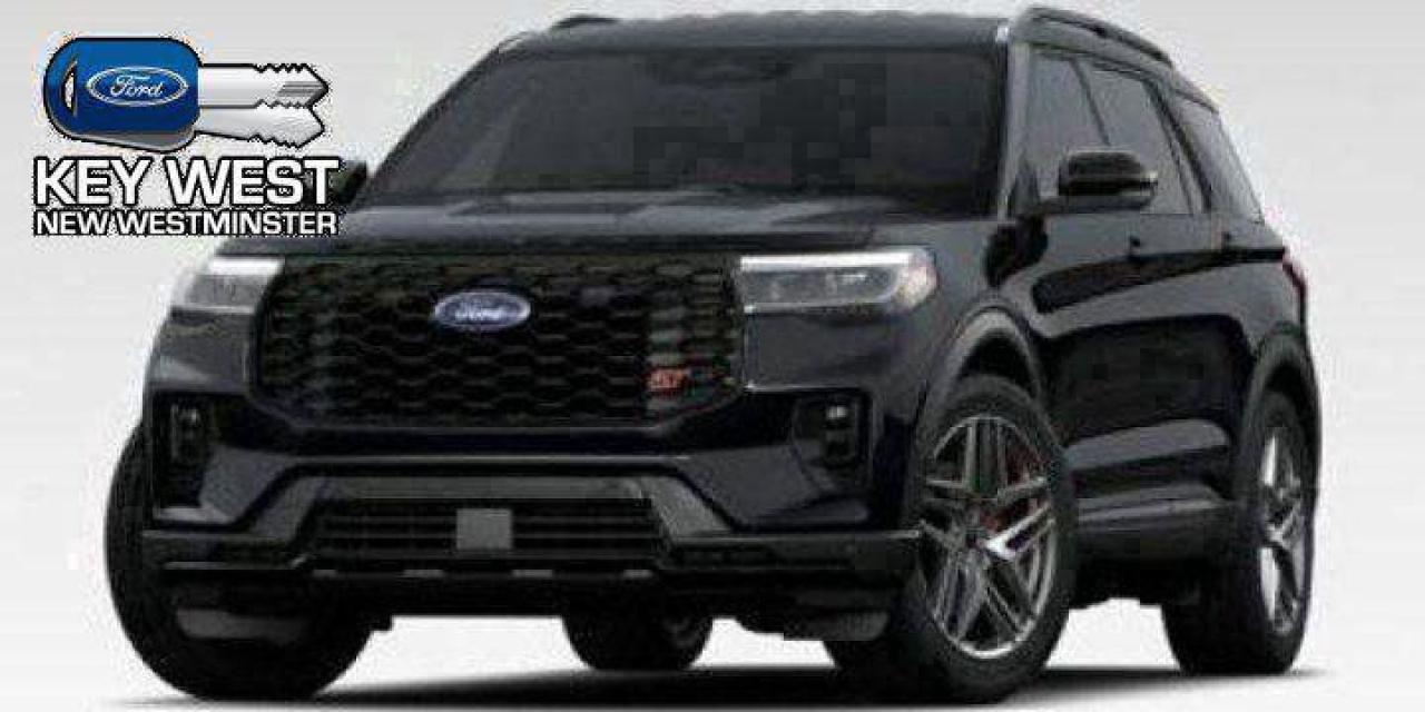 New 2025 Ford Explorer ST 4WD Tow Pkg BlueCruise Sunroof Cam Heated/Cooled Seats for sale in New Westminster, BC