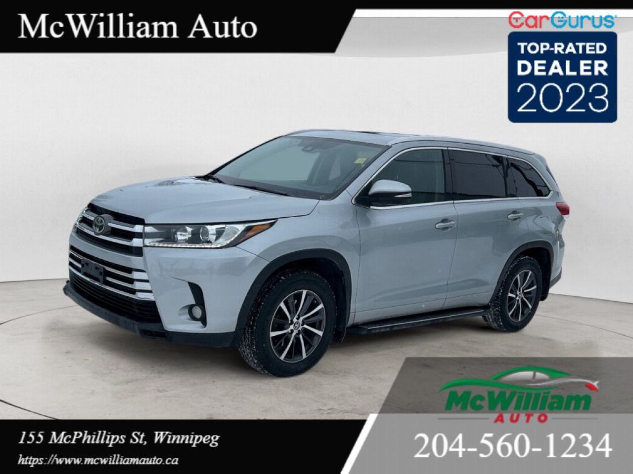 Used 2017 Toyota Highlander XLE 4dr All-wheel Drive Automatic for sale in Winnipeg, MB