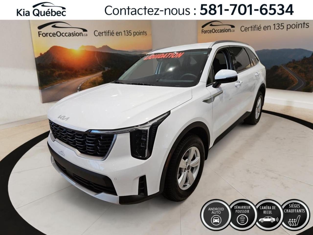 Used 2024 Kia Sorento LX * AWD* SPECIAL DEMO* CARPLAY* SIEGES CHAUFFANTS for sale in Québec, QC