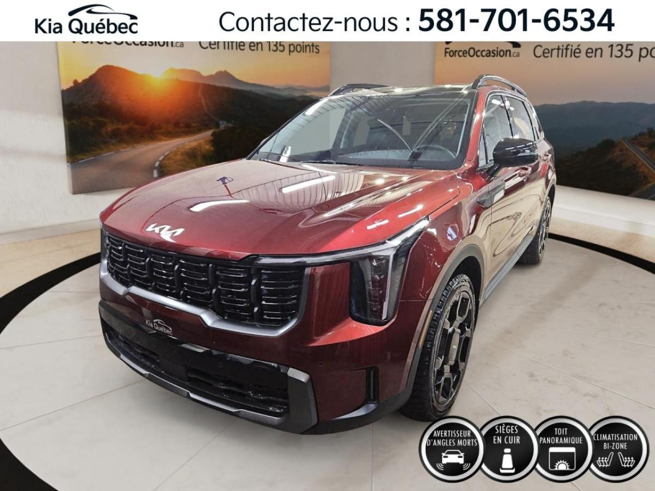 Used 2024 Kia Sorento X-LINE * TURBO* AWD* SPECIAL DEMO* CUIR* TOIT PANO for sale in Québec, QC