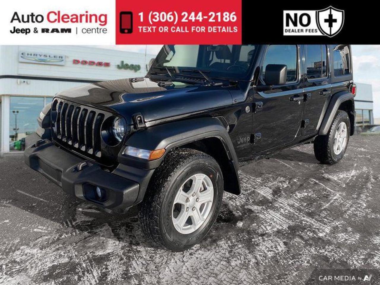 Used 2022 Jeep Wrangler Unlimited Sport S for sale in Saskatoon, SK