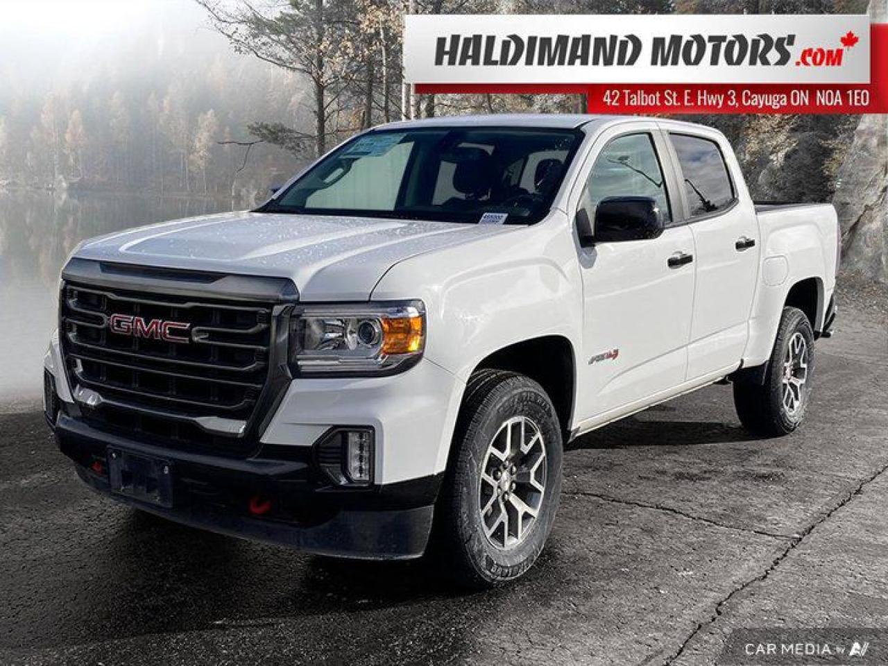 Used 2022 GMC Canyon 4WD AT4 w/Leather for sale in Cayuga, ON