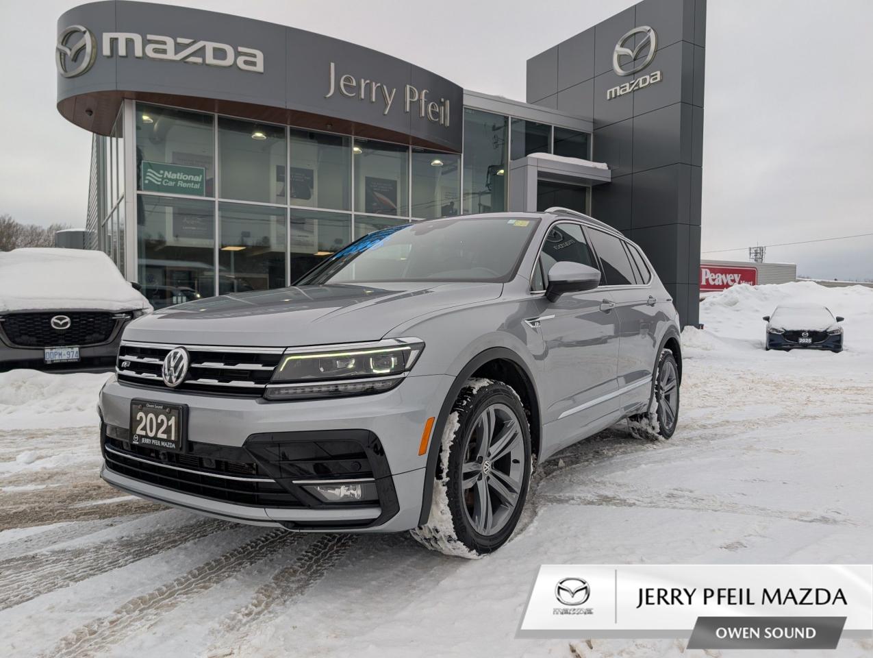 Used 2021 Volkswagen Tiguan Highline for sale in Owen Sound, ON