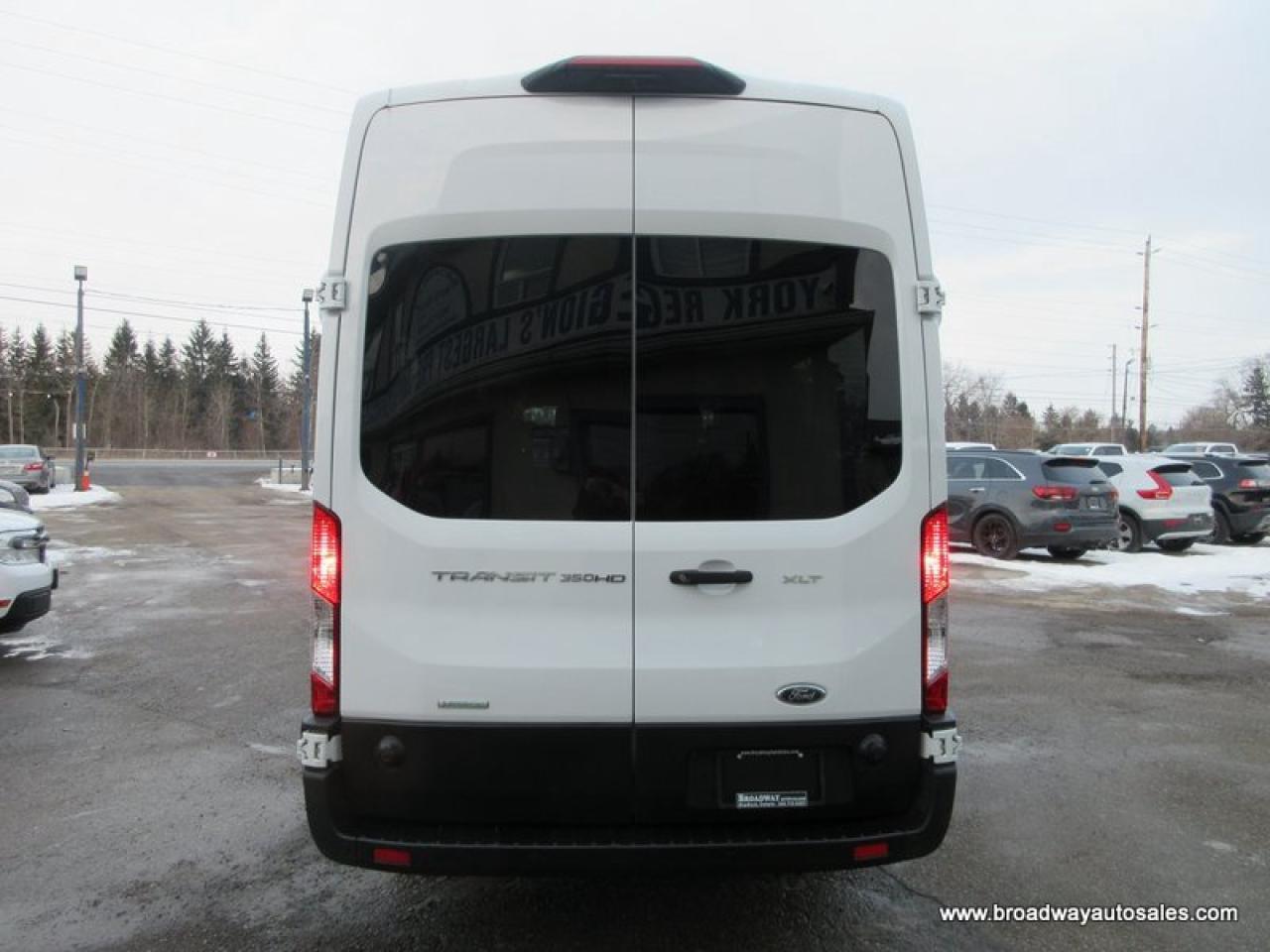 2020 Ford Transit 1-TON-PEOPLE-MOVER XLT-MODEL 15 PASSENGER 3.5L - ECO-BOOST.. NAVIGATION.. HEATED SEATS.. SLIDING PASSENGER DOOR.. BACK-UP CAMERA.. BLUETOOTH.. Photo