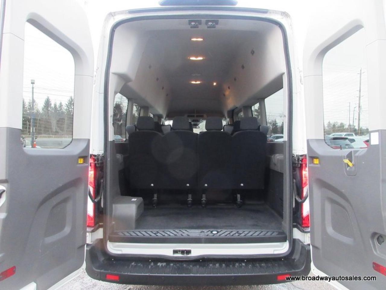 2020 Ford Transit 1-TON-PEOPLE-MOVER XLT-MODEL 15 PASSENGER 3.5L - ECO-BOOST.. NAVIGATION.. HEATED SEATS.. SLIDING PASSENGER DOOR.. BACK-UP CAMERA.. BLUETOOTH.. Photo