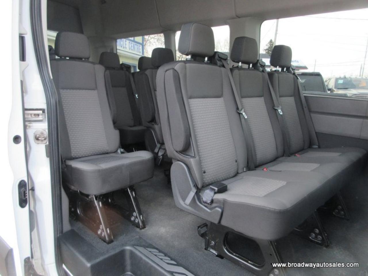 2020 Ford Transit 1-TON-PEOPLE-MOVER XLT-MODEL 15 PASSENGER 3.5L - ECO-BOOST.. NAVIGATION.. HEATED SEATS.. SLIDING PASSENGER DOOR.. BACK-UP CAMERA.. BLUETOOTH.. Photo