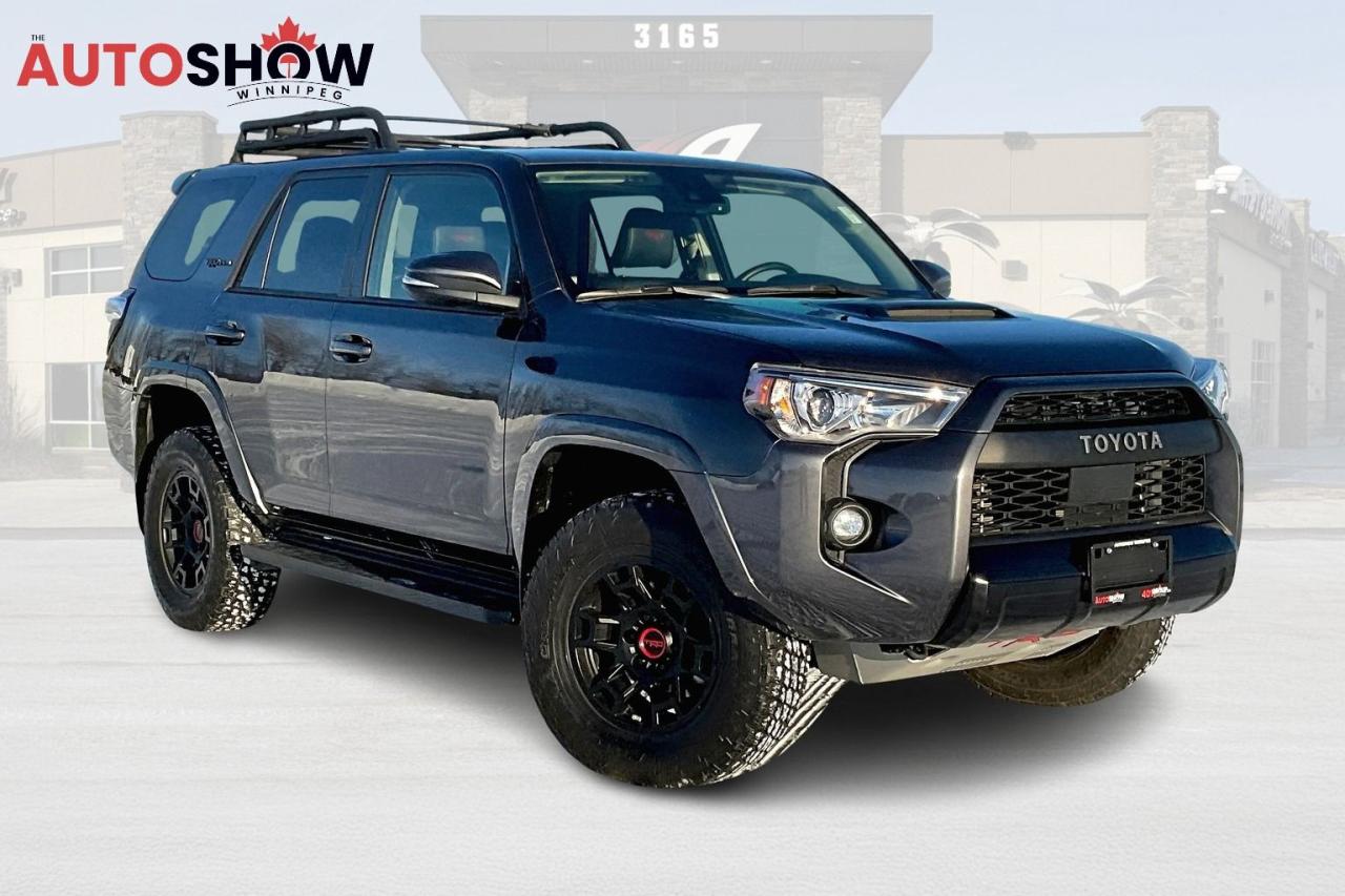 Used 2021 Toyota 4Runner TRD PRO- APPLE CARPLAY, HTD LTHR, SUN ROOF, RARE VEHICLE!! for sale in Winnipeg, MB