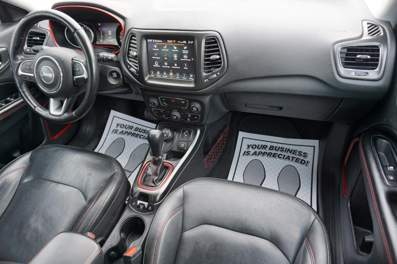 2018 Jeep Compass TRAILHAWK 4WD CERTIFIED *ACCIDENT FREE* CAMERA NAV BLUETOOTH LEATHER HEATED SEATS CRUISE ALLOYS - Photo #13