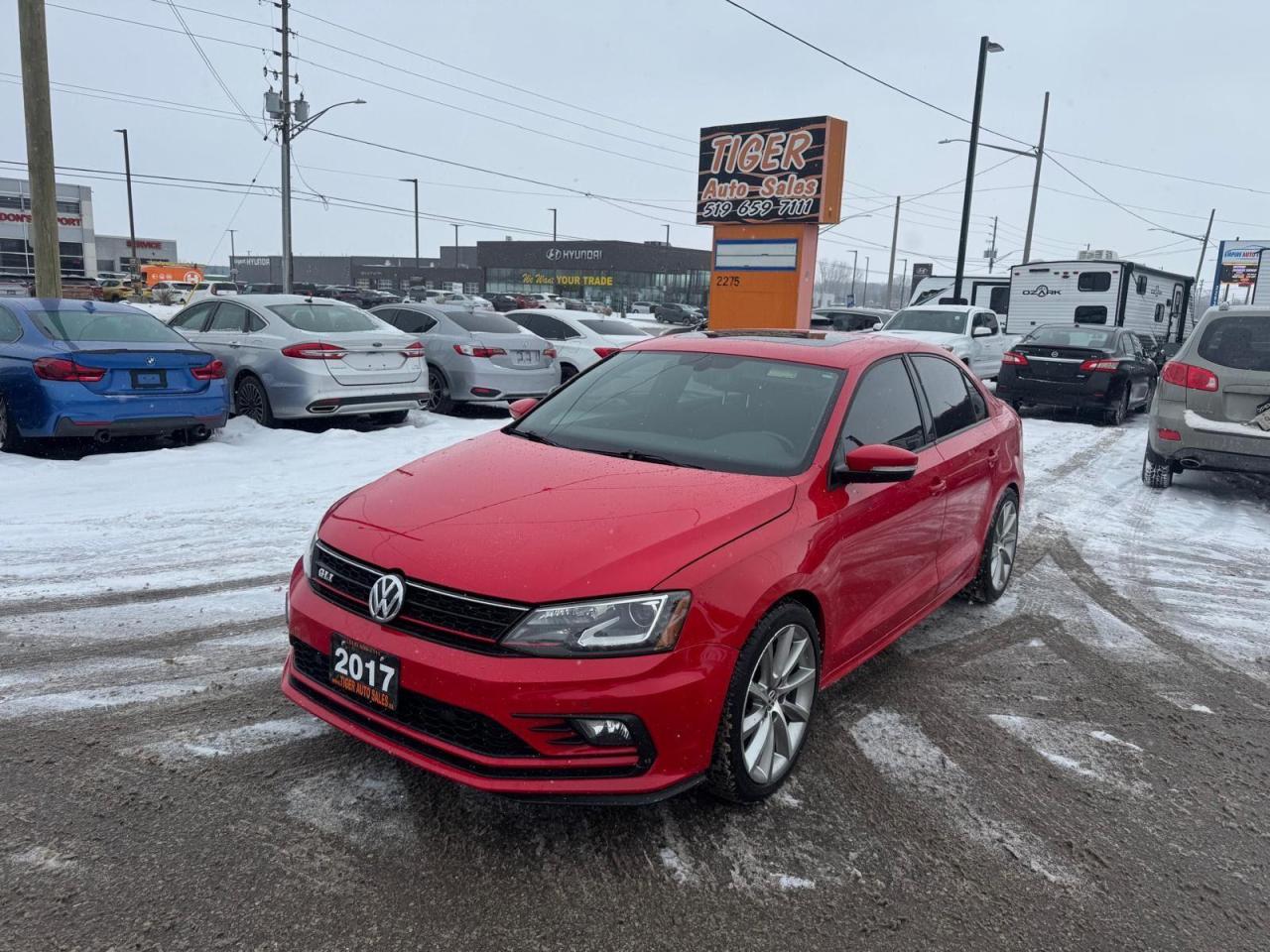 Used 2017 Volkswagen Jetta GLI Autobahn, ONLY 108KMS, MANUAL, CERTIFIED for sale in London, ON