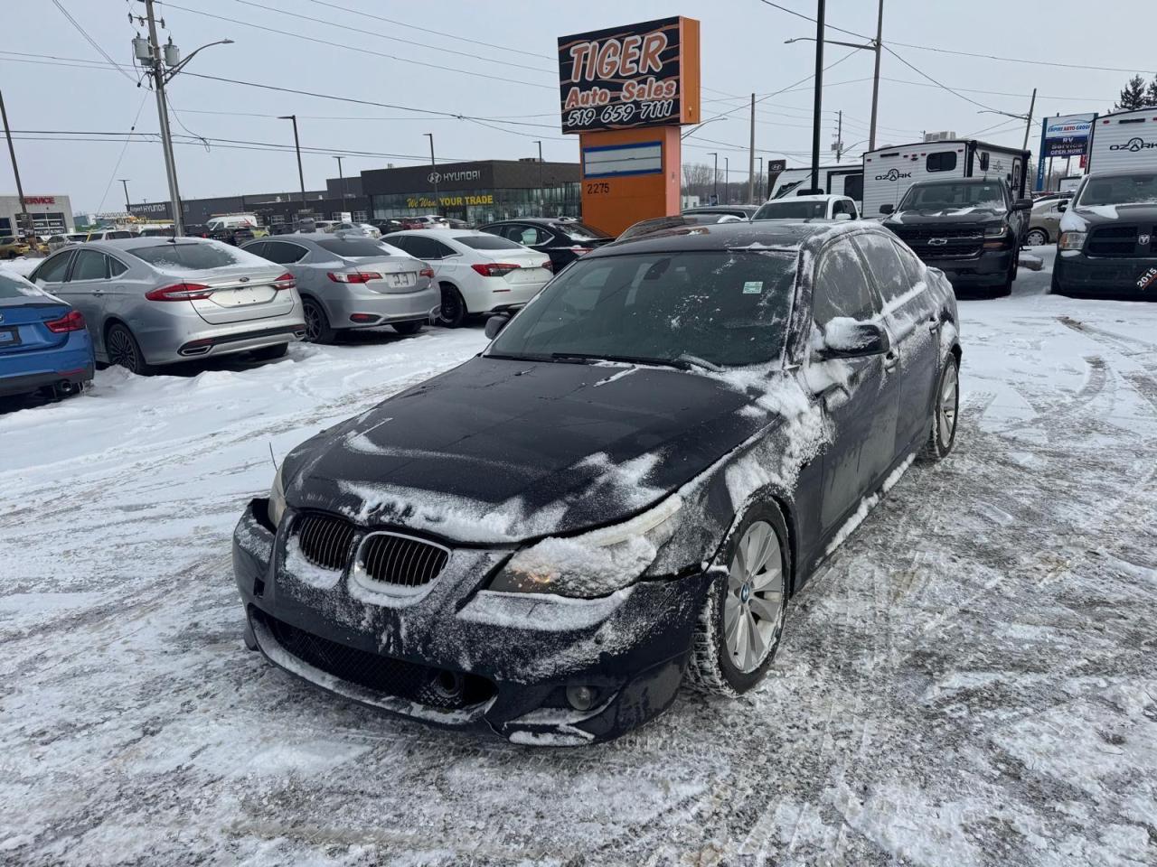 Used 2009 BMW 5 Series 550i, M PACKAGE, PARTS/PROJECT CAR, RUNS GOOD for sale in London, ON