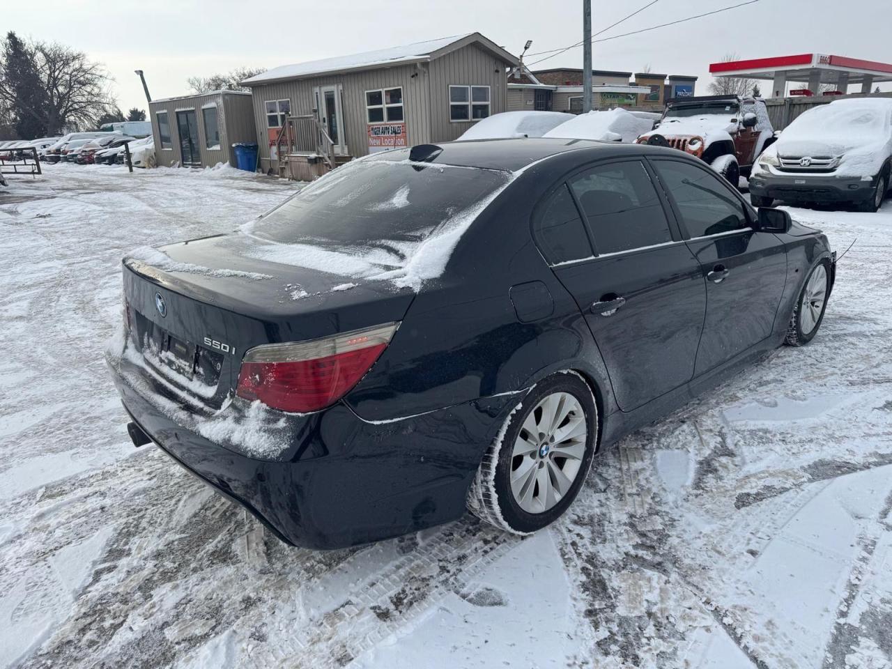 2009 BMW 5 Series 550i, M PACKAGE, PARTS/PROJECT CAR, RUNS GOOD - Photo #5