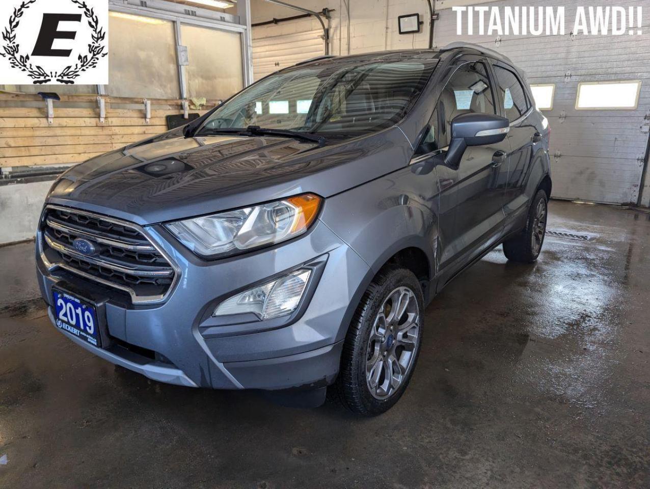 Used 2019 Ford EcoSport Titanium  NAVIGATION/LEATHER/SUNROOF!! for sale in Barrie, ON