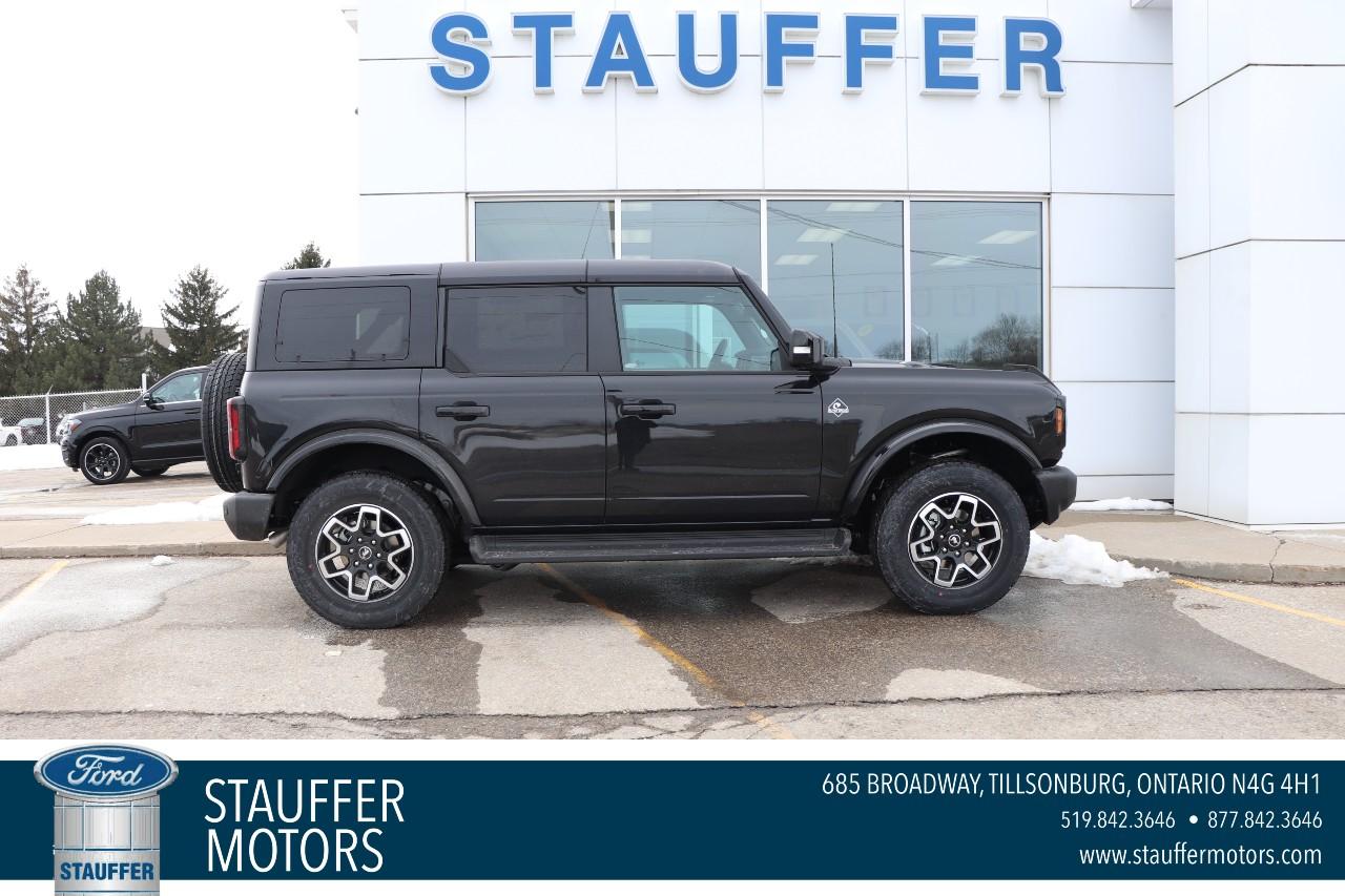 New 2025 Ford Bronco OUTER BANKS 4 DOOR 4X4 for sale in Tillsonburg, ON