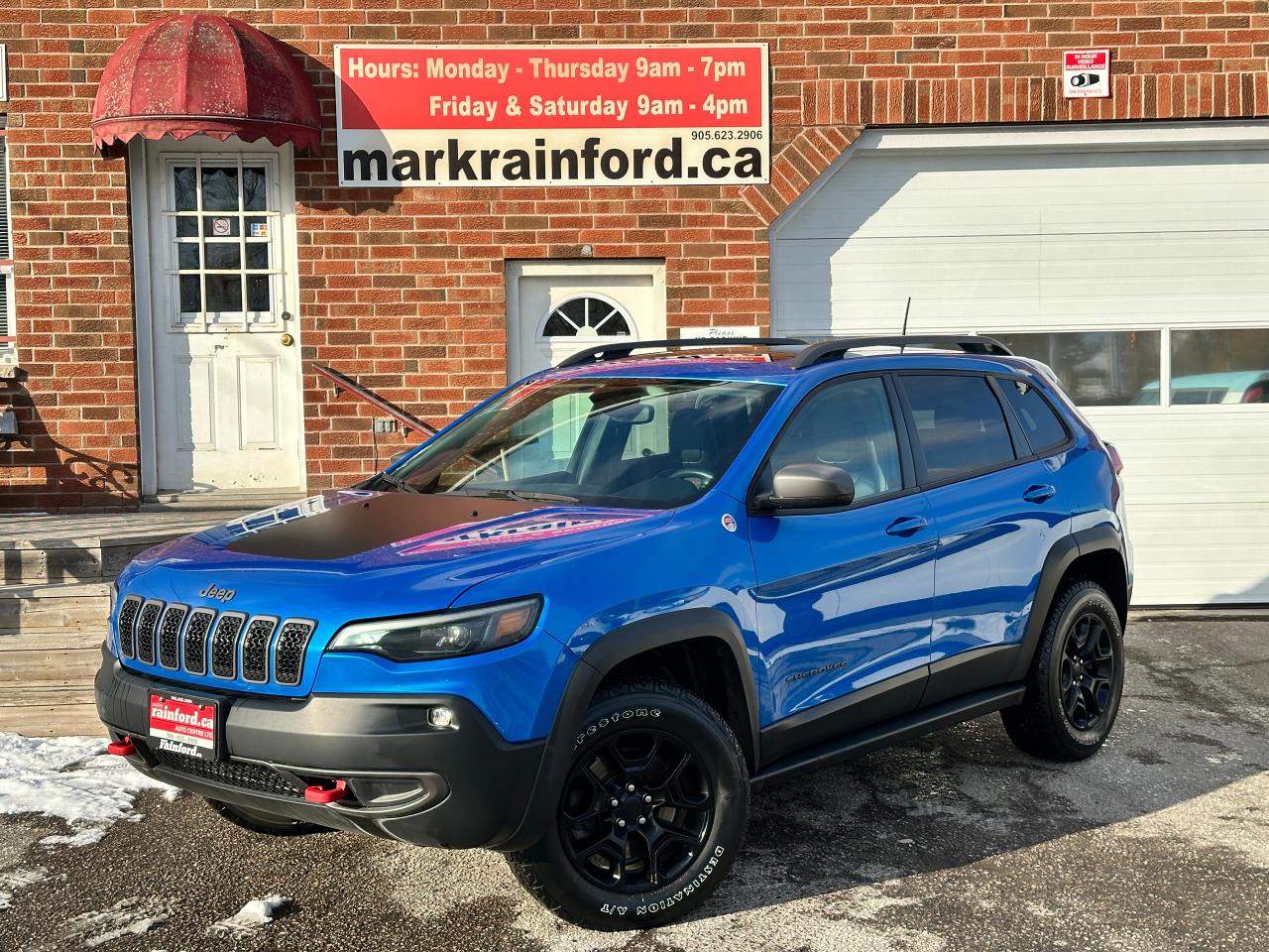 Used 2019 Jeep Cherokee TrailhawkElite 4X4 LTHR Sunroof NAV CarPlay RvCam for sale in Bowmanville, ON