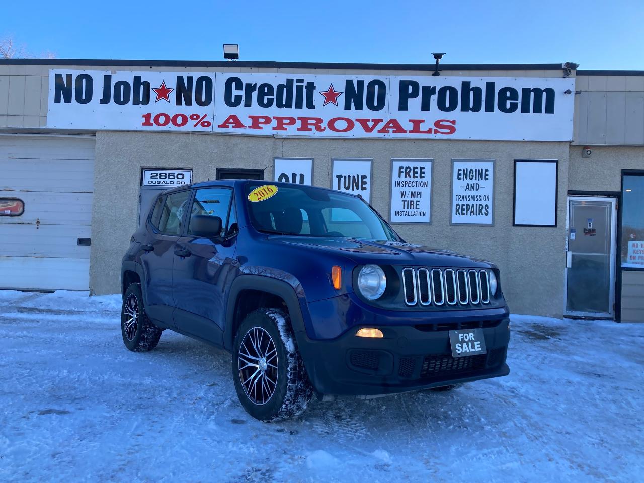 Used 2016 Jeep Renegade 4WD 4dr Sport for sale in Winnipeg, MB