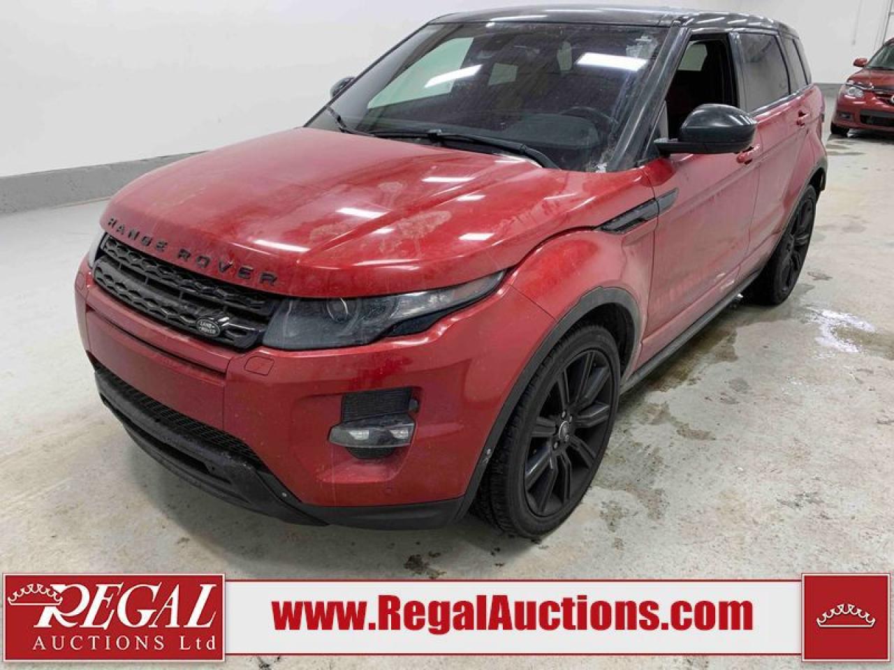 Used 2014 Land Rover Range Rover Evoque Dynamic Premium for sale in Calgary, AB