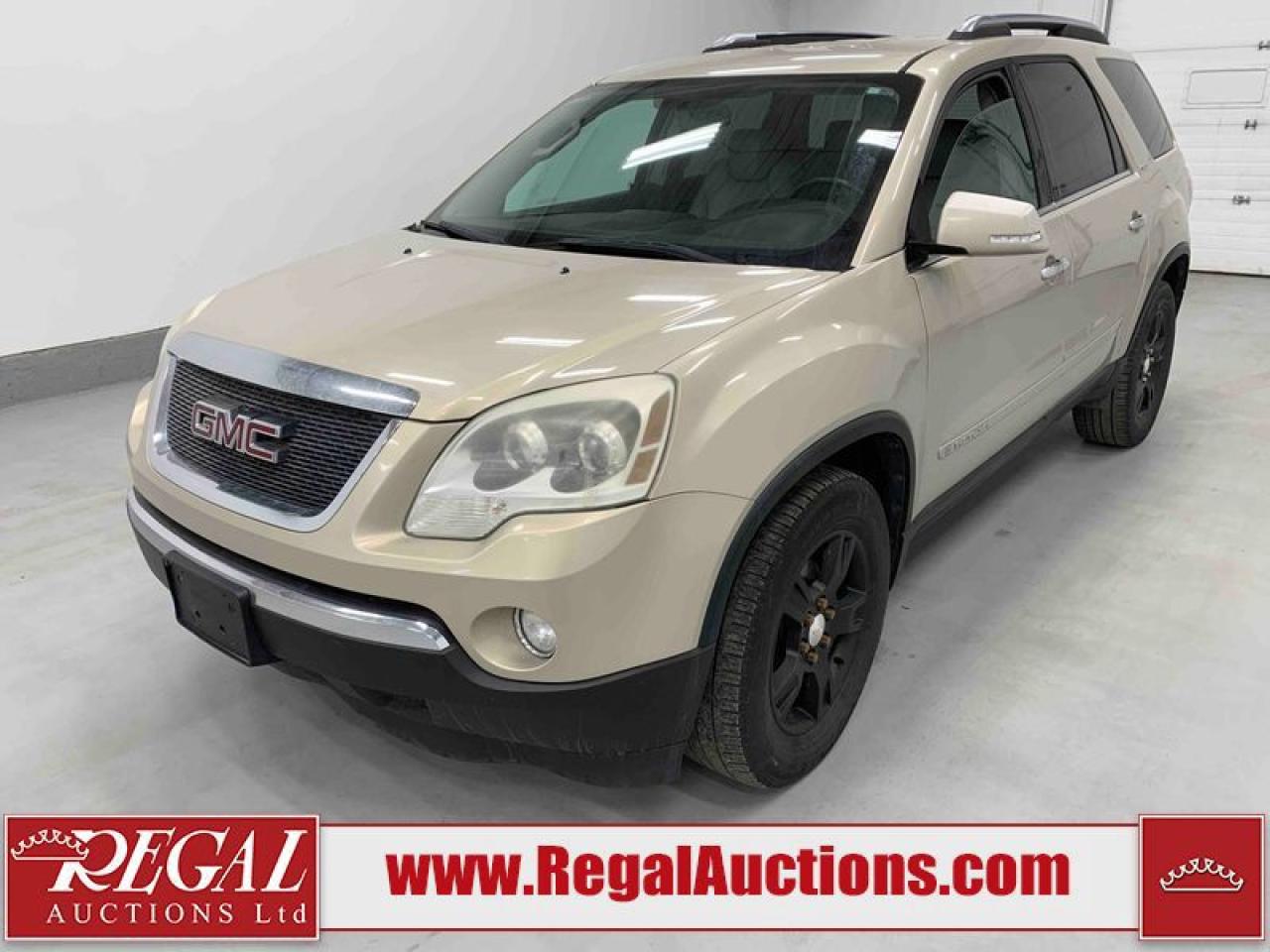 Used 2007 GMC Acadia SLT for sale in Calgary, AB