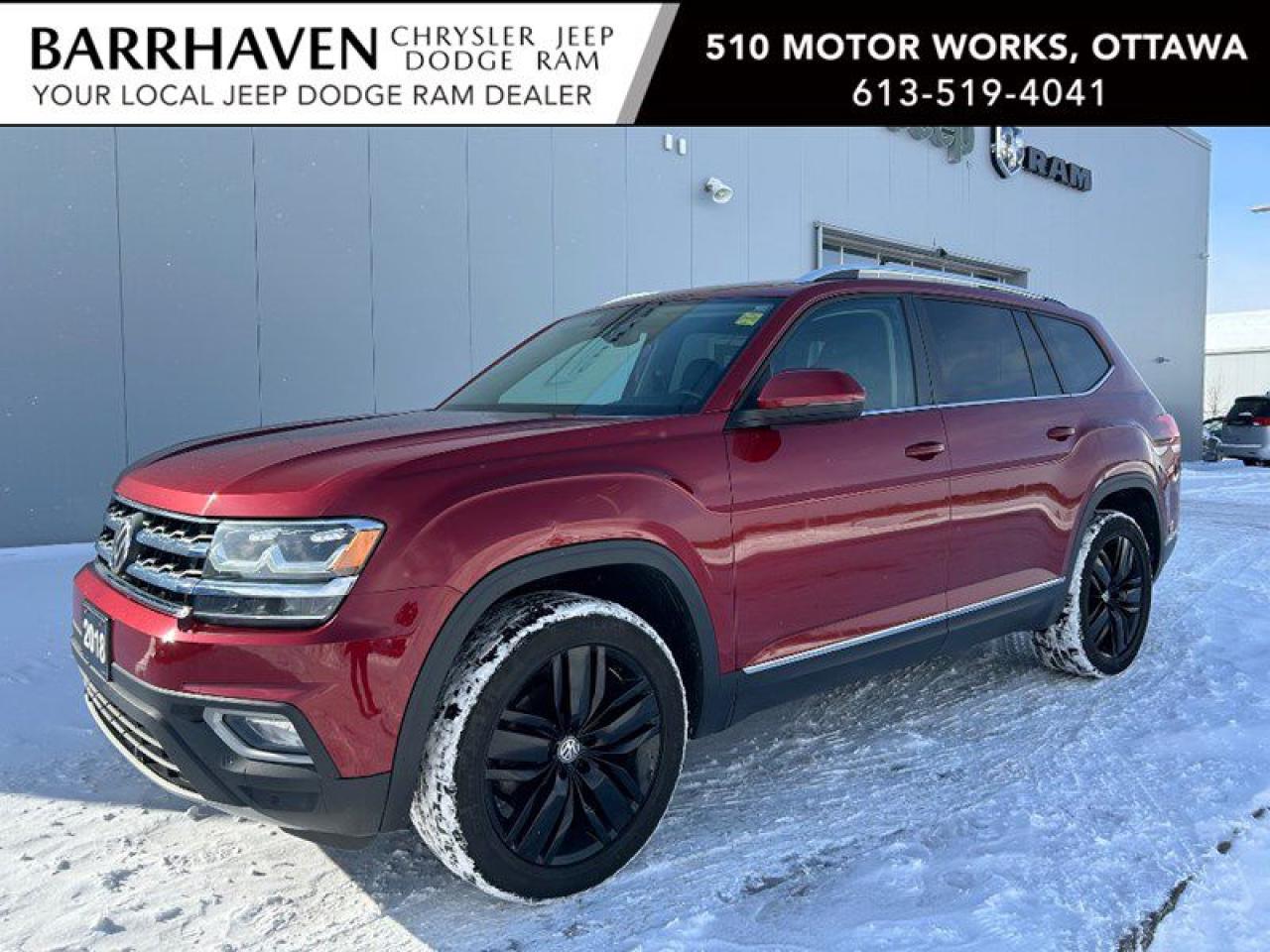 Used 2018 Volkswagen Atlas Highline 3.6 FSI 4MOTION | 7-Pass for sale in Ottawa, ON