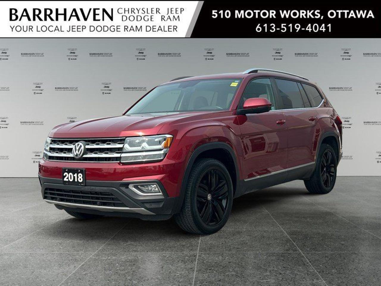 Used 2018 Volkswagen Atlas Highline 3.6 FSI 4MOTION | 7-Pass for sale in Ottawa, ON