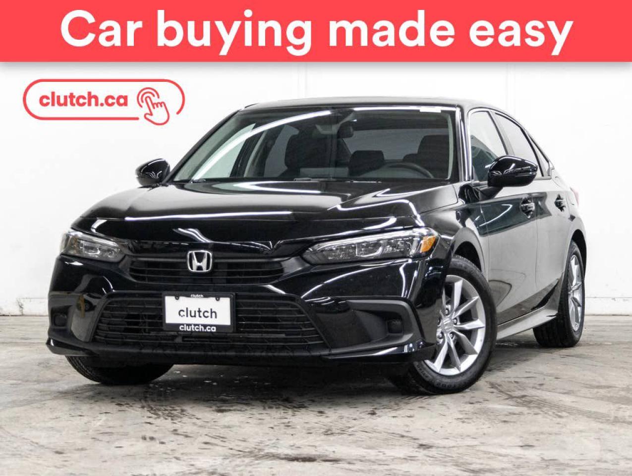 Used 2024 Honda Civic EX w/ Apple CarPlay & Android Auto, Heated Steering Wheel, Heated Front Seats for sale in Toronto, ON