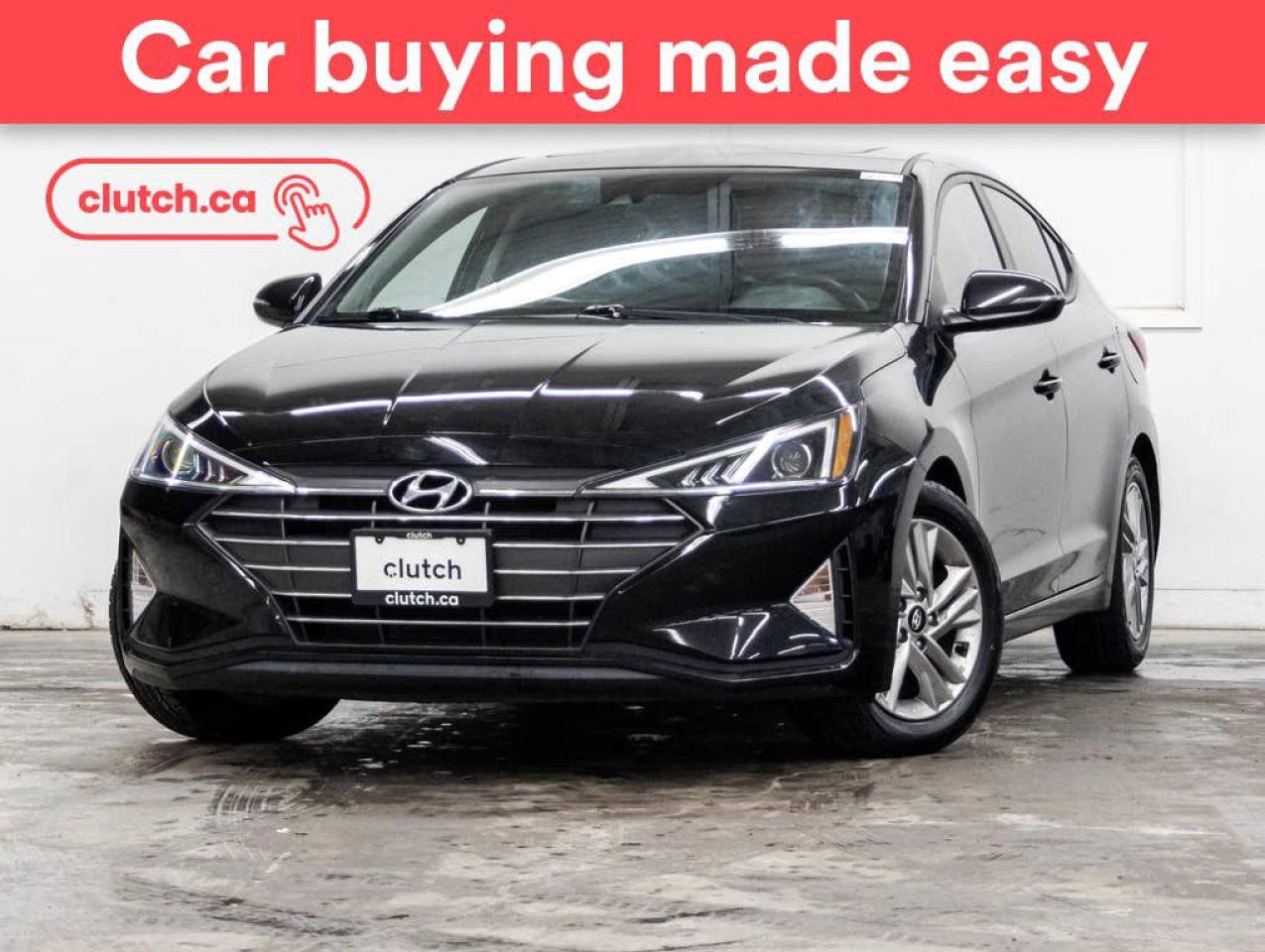 Used 2020 Hyundai Elantra Preferred w/ Sun & Safety Pkg w/ Apple CarPlay & Android Auto, Power Moonroof, Rearview Cam for sale in Toronto, ON