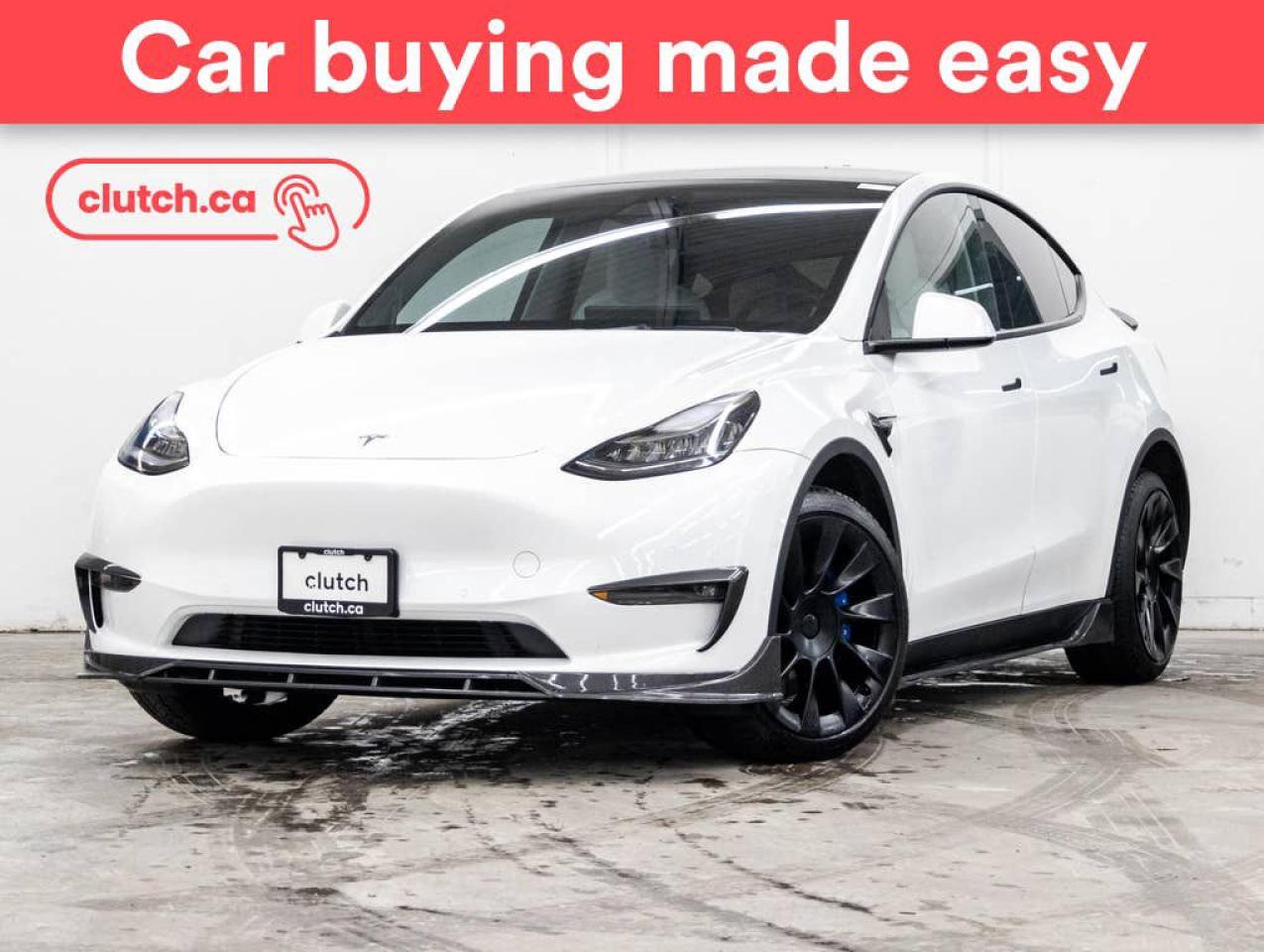 Used 2022 Tesla Model Y Long Range AWD w/ Autopilot, Nav, Glass Roof for sale in Toronto, ON