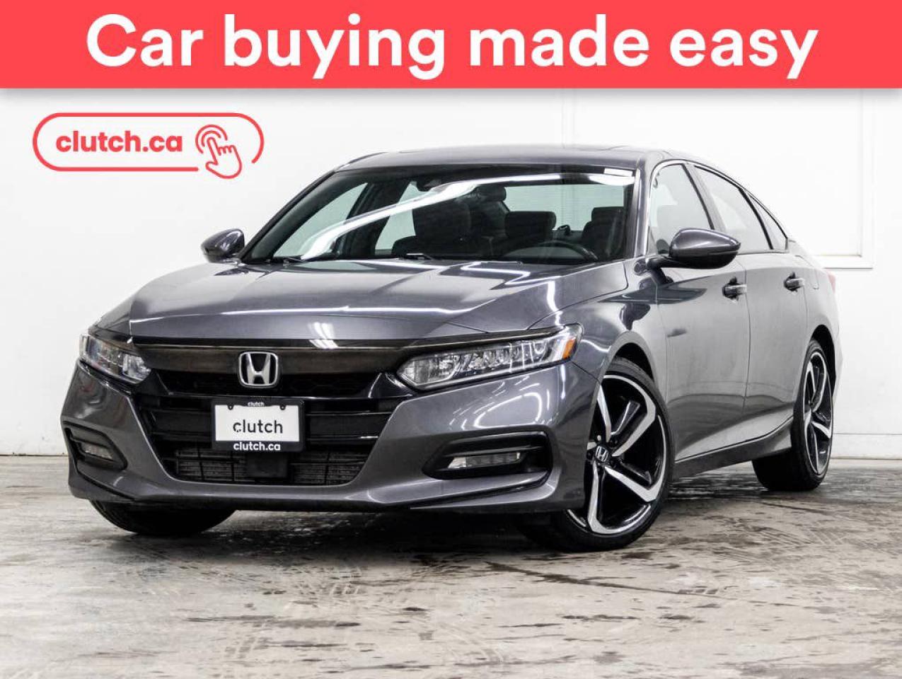 Used 2020 Honda Accord Sport 2.0 w/ Apple CarPlay & Android Auto, Dual Zone A/C, Power Sunroof for sale in Toronto, ON