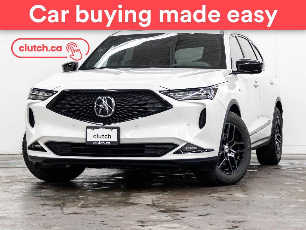 Used 2023 Acura MDX A-Spec SH-AWD w/ Apple CarPlay & Android Auto, Heated Steering Wheel, Heated Front Seats for sale in Toronto, ON