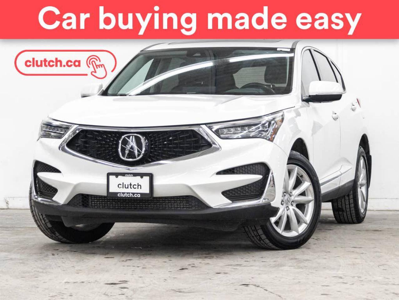 Used 2021 Acura RDX Tech AWD w/ Apple CarPlay & Android Auto, Panoramic Moonroof, Nav for sale in Toronto, ON