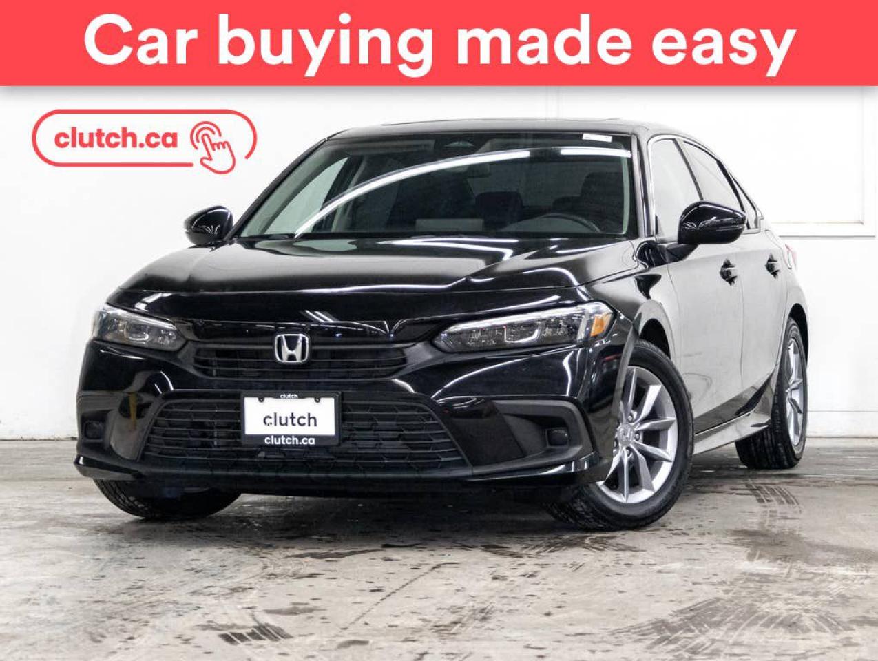 Used 2022 Honda Civic EX w/ Apple CarPlay & Android Auto, Heated Front Seats, Rearview Camera for sale in Toronto, ON