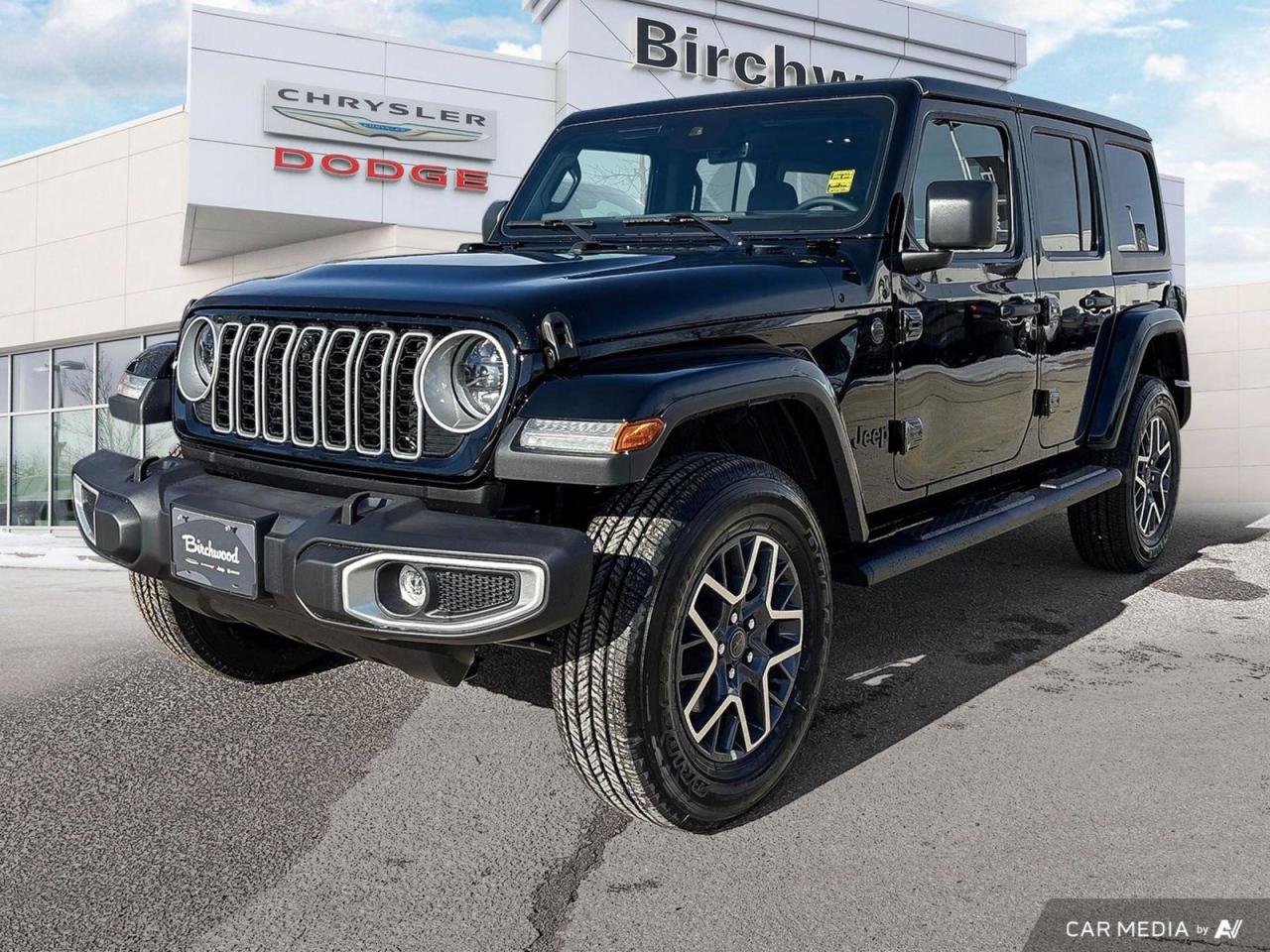 New 2025 Jeep Wrangler Sahara | PAYMENTS STARTING AT $145 WEEKLY | for sale in Winnipeg, MB