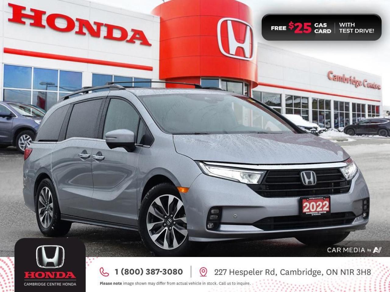 Used 2022 Honda Odyssey EX-L Navi HONDA SENSING TECHNOLOGIES | REARVIEW CAMERA | APPLE CARPLAY™/ANDROID AUTO™ for sale in Cambridge, ON