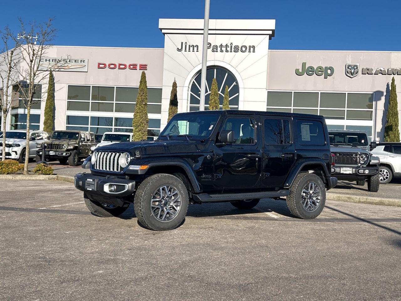 New 2025 Jeep Wrangler 4-Door Sahara for sale in Surrey, BC