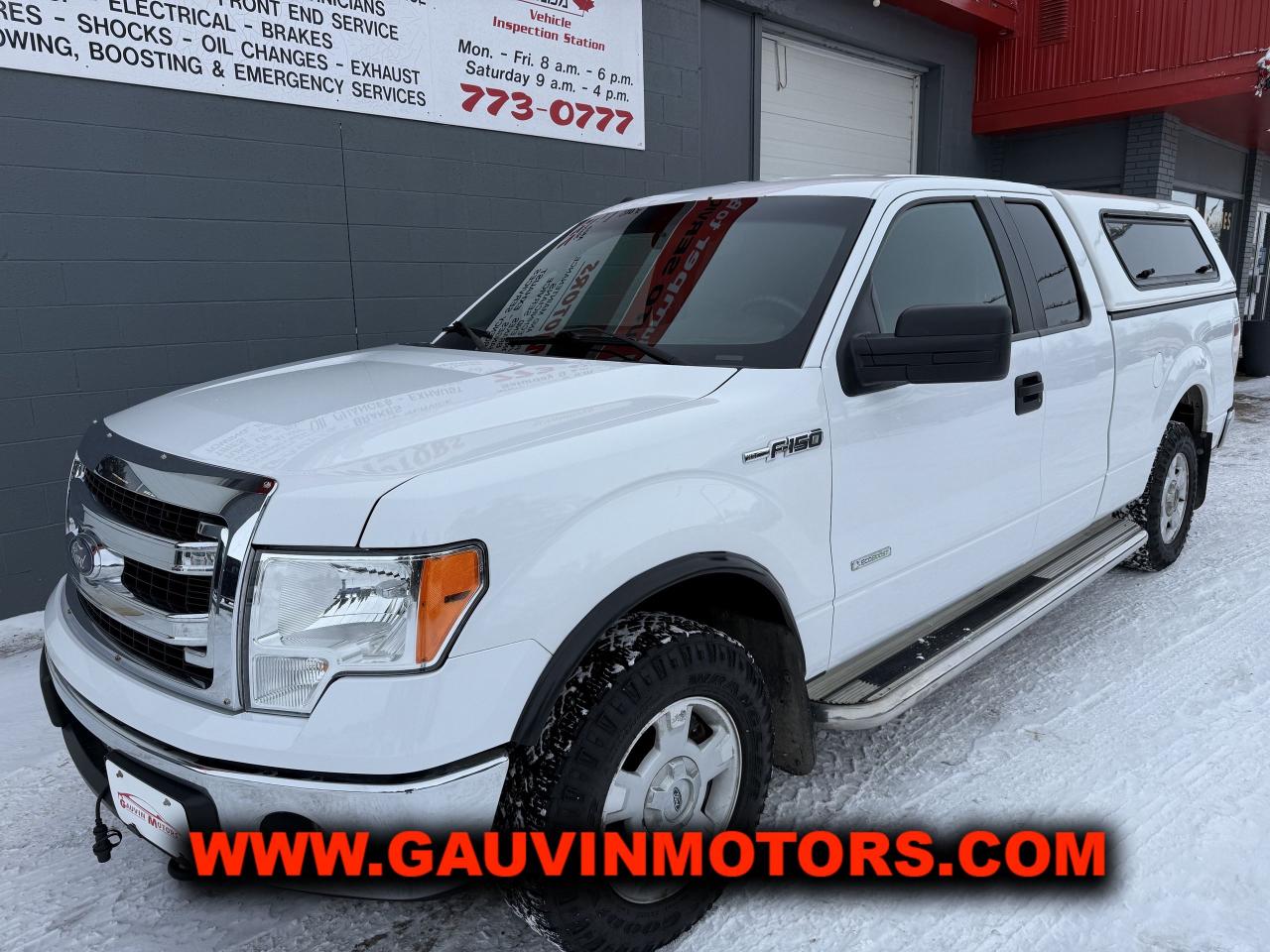 Used 2013 Ford F-150 4X4 XLT Loaded w/ Topper & Slide out Deck for sale in Swift Current, SK