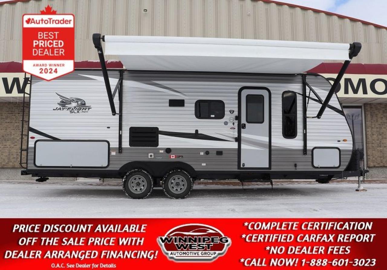 Used 2021 Jayco Jay Flight SLX8 224BH 27FT REAR BUNKS, SLEEP 8, LIGHT WT, $139 B/W for sale in Headingley, MB